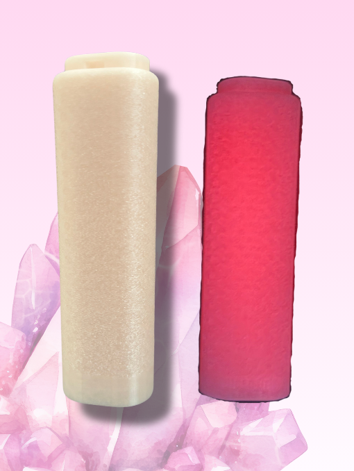 Glow In The Dark Roze Quartz *TEXTURED*